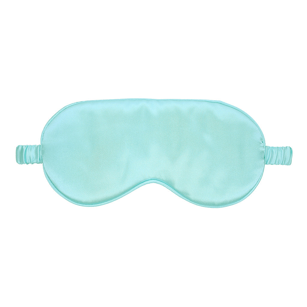 Satin Eye Mask - Powder Blue